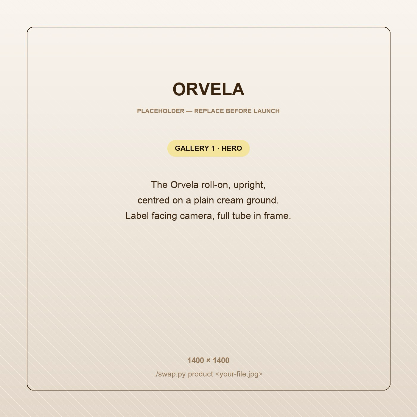 Orvela PDRN Density Scalp Roll-On with a champagne-gold collar